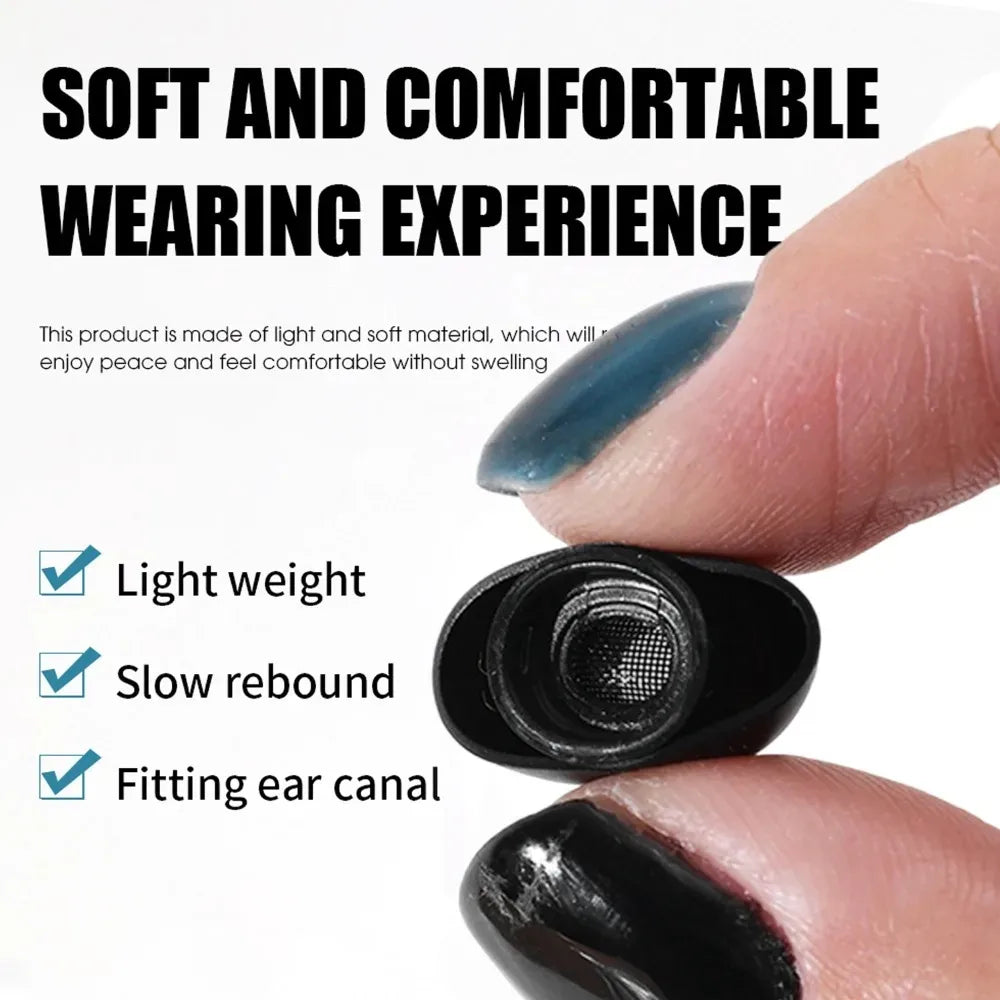 4/1Pairs Silicone Ear Tip Protective Earbuds Cover for Airpods Pro 3 Gen Noise Reduction Hole Ear-pads for Airpods Pro3 XS/S/M/L