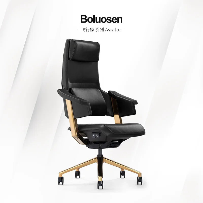 zHMeditation Nordic Office Chair Luxury Durable Rotatable Breathability Office Chair Ergonomic Camping Metal Muebles Furniture