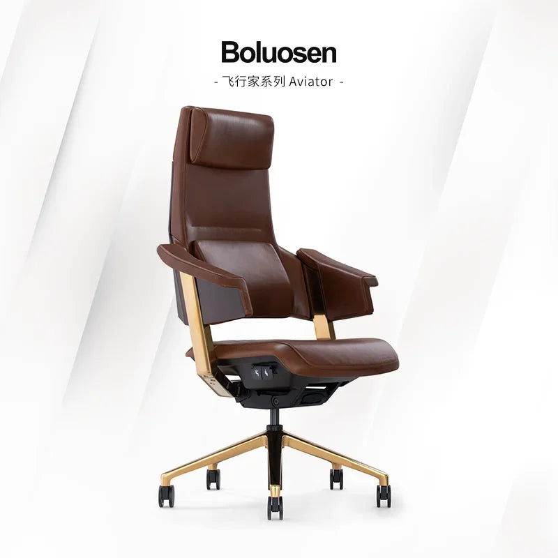 zHMeditation Nordic Office Chair Luxury Durable Rotatable Breathability Office Chair Ergonomic Camping Metal Muebles Furniture