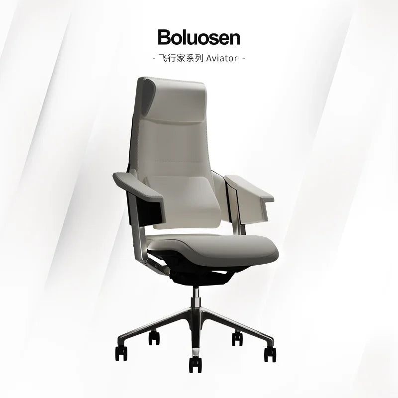 zHMeditation Nordic Office Chair Luxury Durable Rotatable Breathability Office Chair Ergonomic Camping Metal Muebles Furniture
