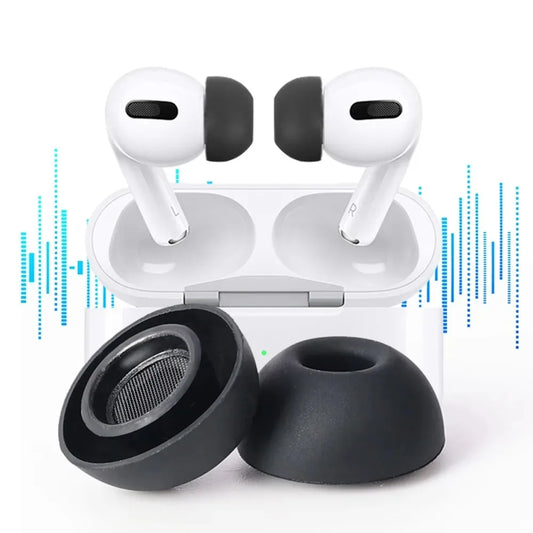 4/1Pairs Silicone Ear Tip Protective Earbuds Cover for Airpods Pro 3 Gen Noise Reduction Hole Ear-pads for Airpods Pro3 XS/S/M/L